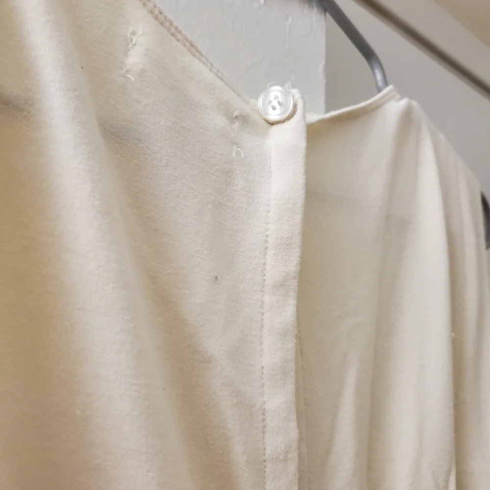 Soft cream jumpsuit - Picture 4 of 5